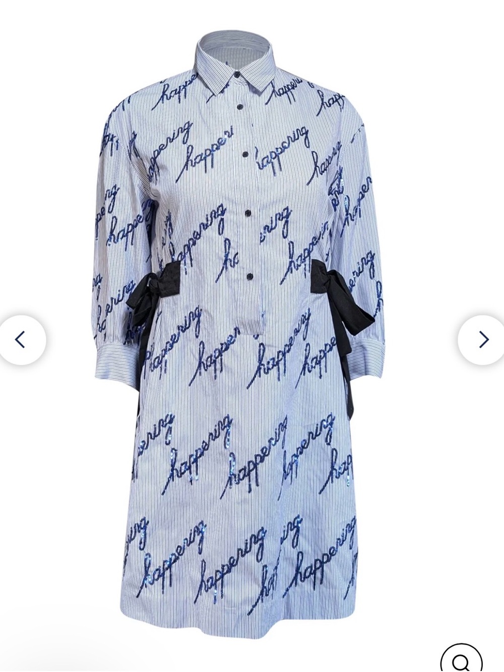 Sandro Size Small Embellished Happening Dress